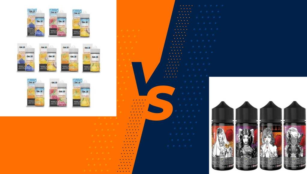 7daze fusion 100ml e-liquid vs Suicide Bunny e-juice; Which One To Buy In&nbsp;2023?